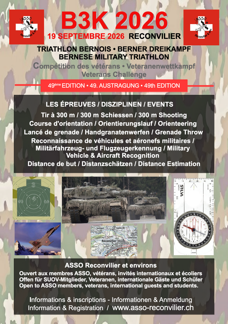 Flyer officiel du B3K 2026 à Reconvilier